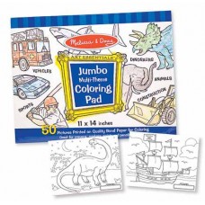 Melissa & Doug - Jumbo Colouring Pad - Blue Melissa & Doug - Jumbo Colouring Pad - Blue